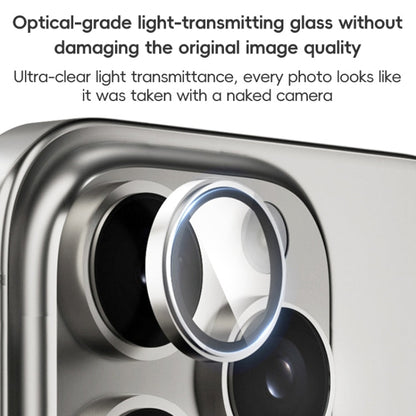 For iPhone 16 Pro / 16 Pro Max ZGA AR Eagle Eye Phone Lens Film(Black)