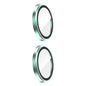 For iPhone 16 / 16 Plus ZGA AR Eagle Eye Phone Lens Film(Green)