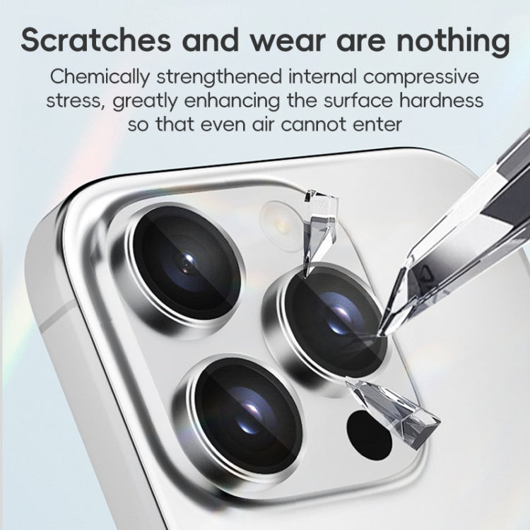 For iPhone 16 / 16 Plus ZGA AR Eagle Eye Phone Lens Film(Black)