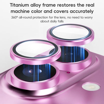 For iPhone 16 / 16 Plus ZGA AR Eagle Eye Phone Lens Film(Black)