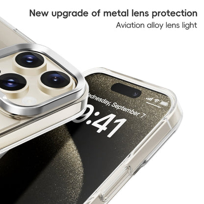 For iPhone 16 Plus ZGA Magsafe Clear PC Tempered Glass Phone Case(Transparent)
