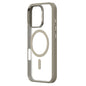 For iPhone 16 Pro Max ZGA Magsafe Frosted PC Hybrid TPU Phone Case(Grey)