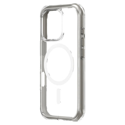 For iPhone 16 Pro Max ZGA Colorful Airbag Magsafe PC Hybrid TPU Phone Case(Grey)
