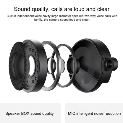 Original Xiaomi Smart Camera C300 Dual Lens Edition 3MP Support AI Detection, US Plug(White)