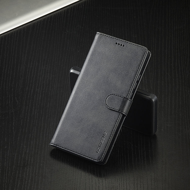 For Xiaomi 14T LC.IMEEKE Calf Texture Leather Phone Case(Black)