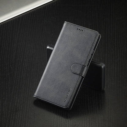 For Xiaomi 14T LC.IMEEKE Calf Texture Leather Phone Case(Black)