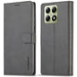 For Xiaomi 14T Pro LC.IMEEKE Calf Texture Leather Phone Case(Grey)