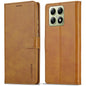 For Xiaomi 14T Pro LC.IMEEKE Calf Texture Leather Phone Case(Brown)