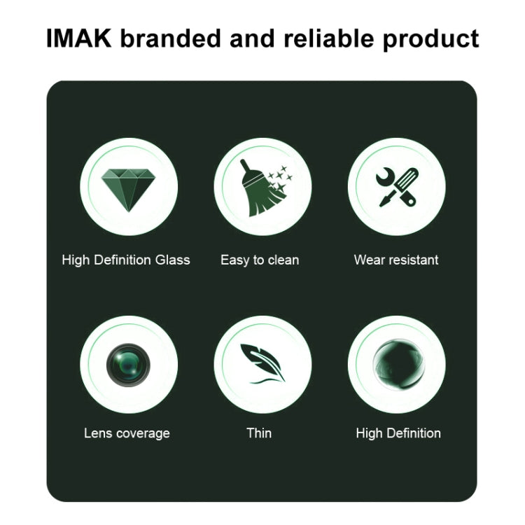 For DJI Neo 2 PCS/Set IMAK HD Glass Rear Camera Lens Film