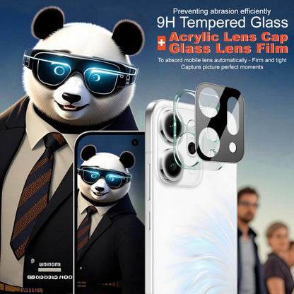 For OPPO Reno14 Global imak High Definition Integrated Glass Lens Film Black Version