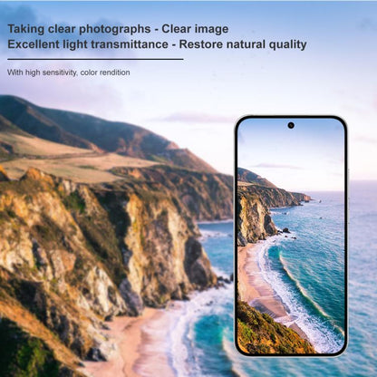 For OPPO Reno14 Global imak High Definition Integrated Glass Lens Film Black Version