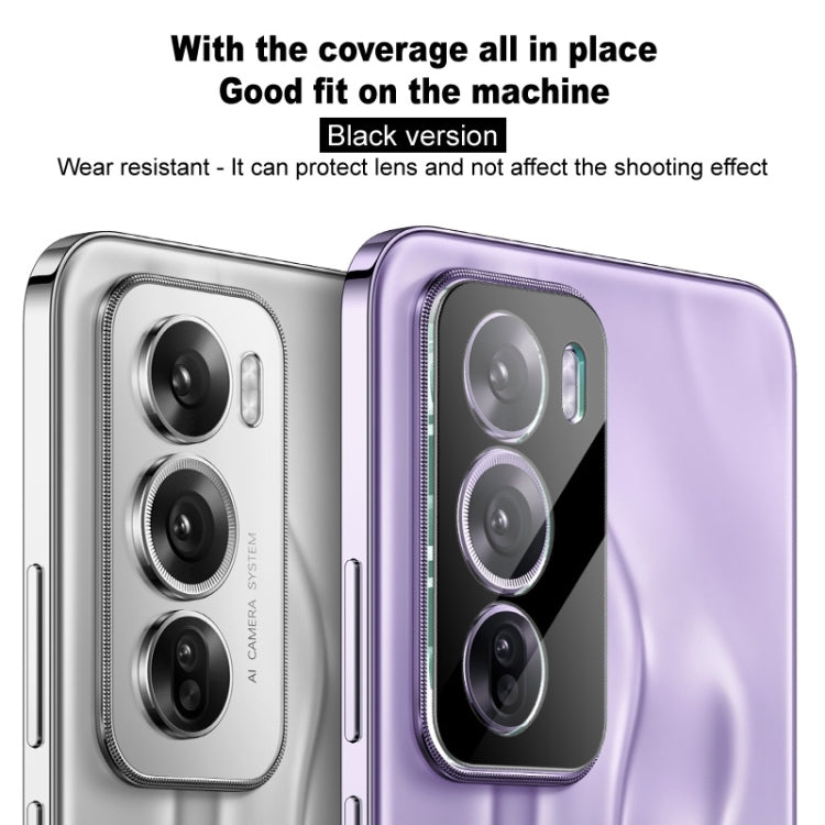 For OPPO K12x 5G Global imak High Definition Integrated Glass Lens Film Black Version
