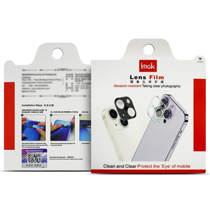 For OPPO A3 Pro 5G India imak High Definition Integrated Glass Lens Film Black Version