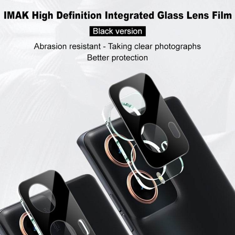 For Motorola Moto G85 imak High Definition Integrated Glass Lens Film Black Version