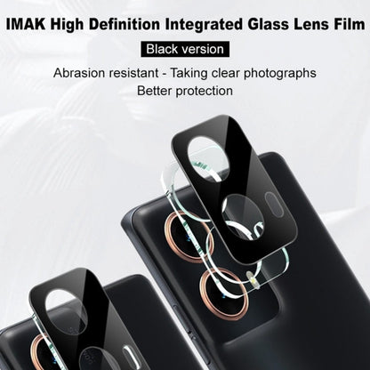 For Motorola Moto G85 imak High Definition Integrated Glass Lens Film Black Version
