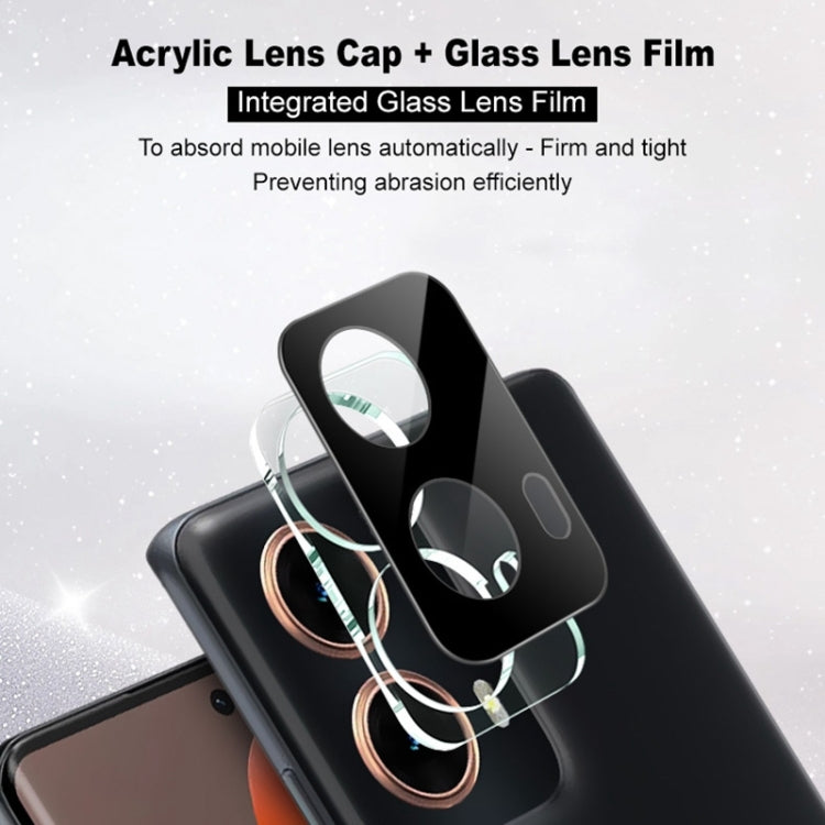 For Motorola Moto G85 imak High Definition Integrated Glass Lens Film Black Version