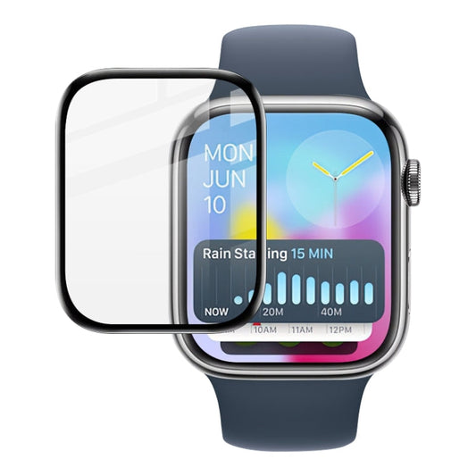 For Apple Watch Series 10 / 11 42mm IMAK Plexiglass HD Watch Protective Film