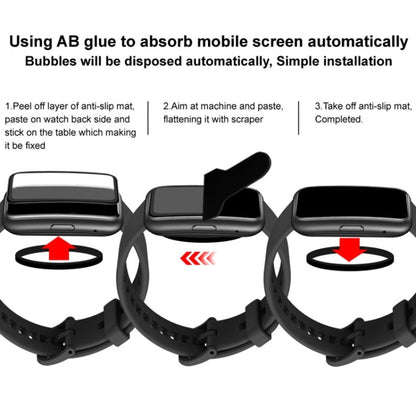 For Apple Watch Series 10 / 11 46mm IMAK Plexiglass HD Watch Protective Film
