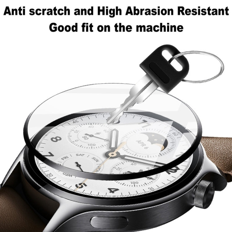 For Google Pixel Watch 3 41mm imak Plexiglass HD Watch Protective Film