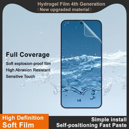 For Xiaomi 15 imak 4th Generation  Full Coverage Screen Hydrogel Film Protector