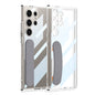 For Samsung Galaxy S24 Ultra 5G GKK Space Silicone Wristband Phone Case(Gray)