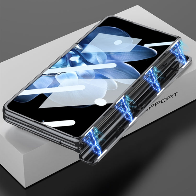 For Xiaomi Mix Fold 4 GKK Integrated Magnetic Fold Hinge Shockproof Phone Case(Black)