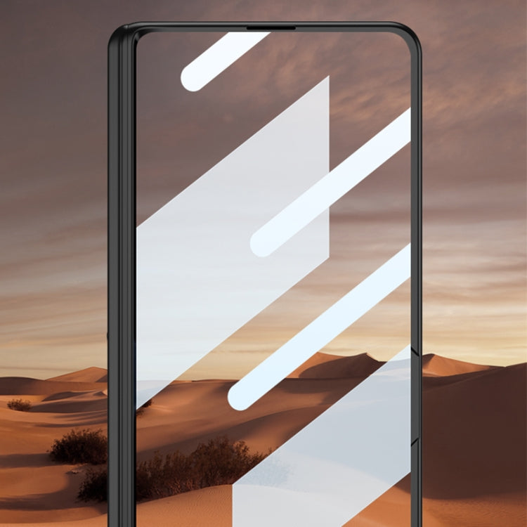 For Xiaomi Mix Fold 4 GKK Integrated Magnetic Folding Hinge All-inclusive Phone Case(Black)