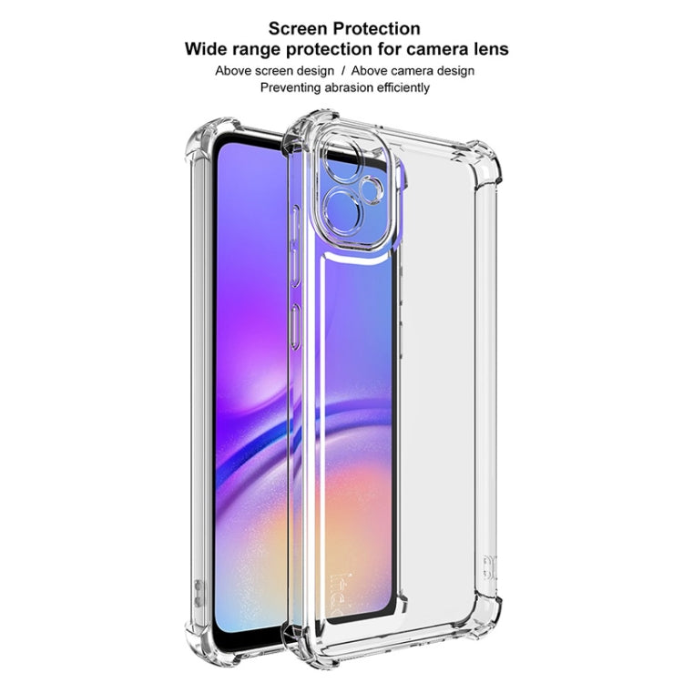For Samsung Galaxy A05 IMAK UX-4 Series Four-corner Shockproof Phone Case(Transparent)