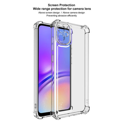 For Samsung Galaxy A05 IMAK UX-4 Series Four-corner Shockproof Phone Case(Transparent)