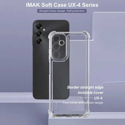 For Samsung Galaxy A05s IMAK UX-4 Series Four-corner Shockproof Phone Case(Transparent)