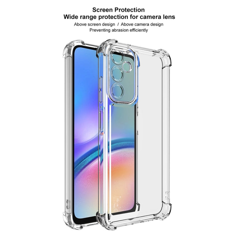 For Samsung Galaxy A05s IMAK UX-4 Series Four-corner Shockproof Phone Case(Transparent)