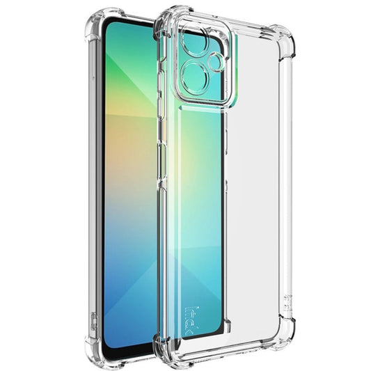 For Samsung Galaxy A06 4G IMAK UX-4 Series Four-corner Shockproof Phone Case(Transparent)