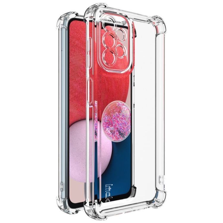 For Samsung Galaxy A13 4G IMAK UX-4 Series Four-corner Shockproof Phone Case(Transparent)
