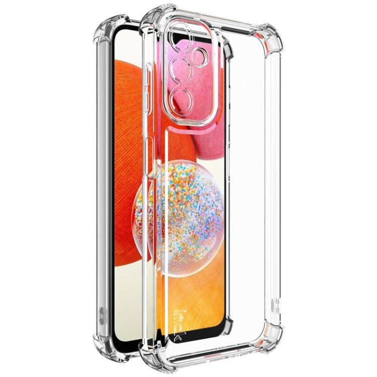 Pour Samsung Galaxy A14 4G / A14 5G Coque de téléphone antichoc à quatre coins de la série IMAK UX-4 (transparent)