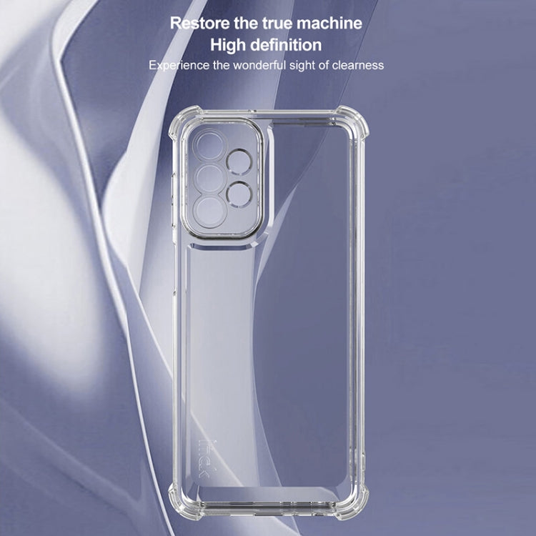 Pour Samsung Galaxy A23 4G / A23 5G Étui de téléphone antichoc à quatre coins de la série IMAK UX-4 (transparent)