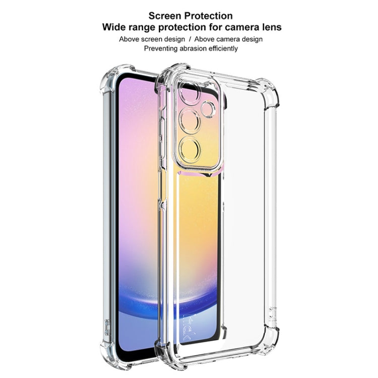 For Samsung Galaxy A25 5G IMAK UX-4 Series Four-corner Shockproof Phone Case(Transparent)