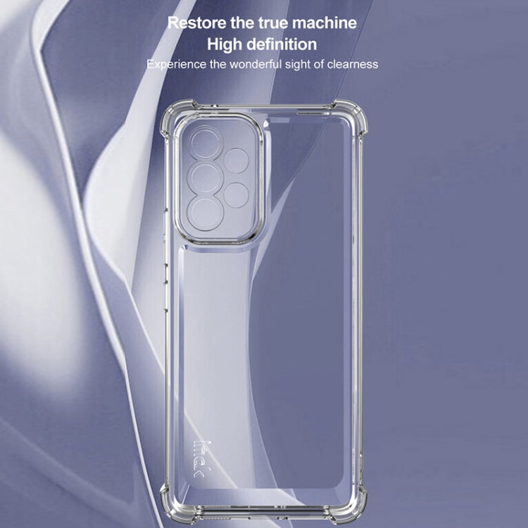 For Samsung Galaxy A33 5G IMAK UX-4 Series Four-corner Shockproof Phone Case(Transparent)