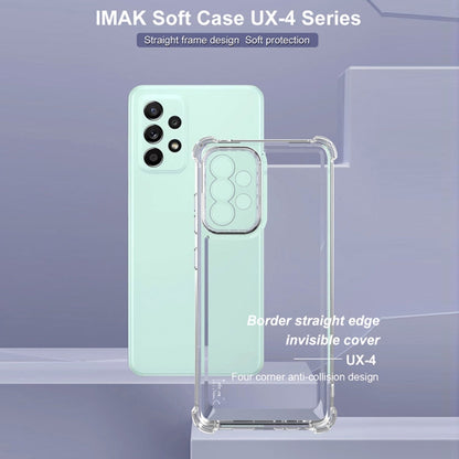 For Samsung Galaxy A52s 5G IMAK UX-4 Series Four-corner Shockproof Phone Case(Transparent)