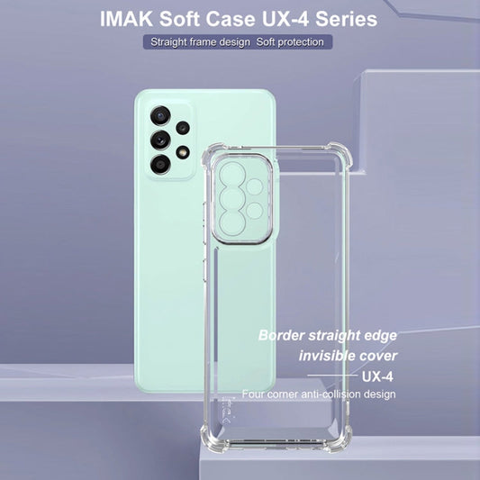 For Samsung Galaxy A52s 5G IMAK UX-4 Series Four-corner Shockproof Phone Case(Transparent)