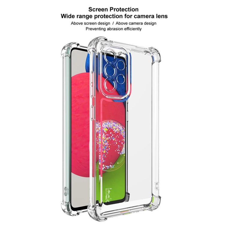 For Samsung Galaxy A52s 5G IMAK UX-4 Series Four-corner Shockproof Phone Case(Transparent)