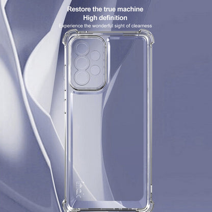 For Samsung Galaxy A52 5G / A52 4G IMAK UX-4 Series Four-corner Shockproof Phone Case(Transparent)