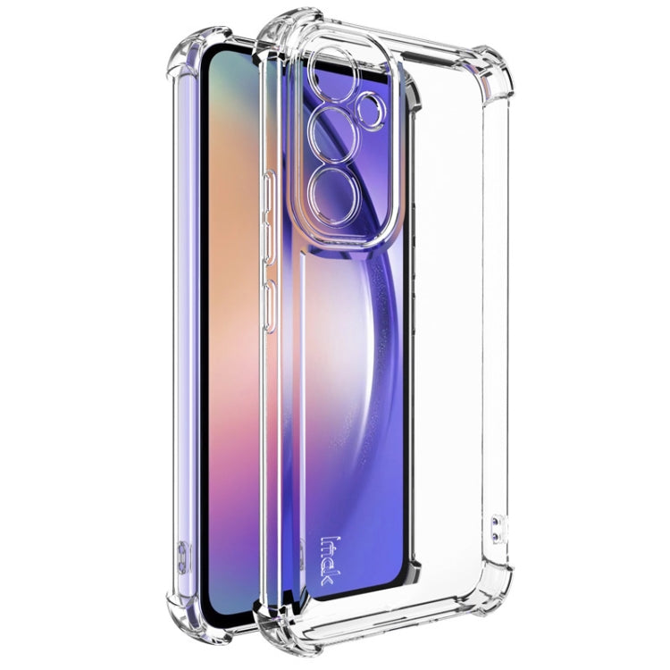 Pour Samsung Galaxy A54 5G IMAK UX-4 Series Coque de téléphone antichoc à quatre coins (Transparent)