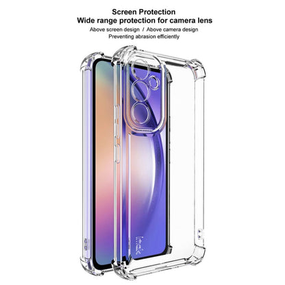 Pour Samsung Galaxy A54 5G IMAK UX-4 Series Coque de téléphone antichoc à quatre coins (Transparent)