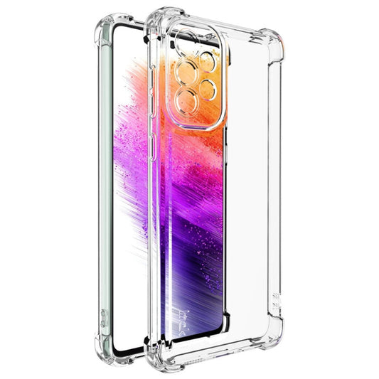 For Samsung Galaxy A73 5G IMAK UX-4 Series Four-corner Shockproof Phone Case(Transparent)