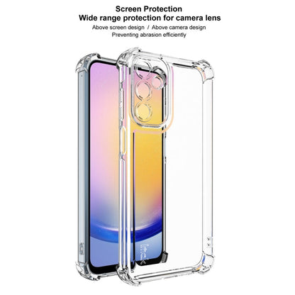 For Samsung Galaxy A15 4G / 5G IMAK UX-4 Series Four-corner Shockproof Phone Case(Transparent)