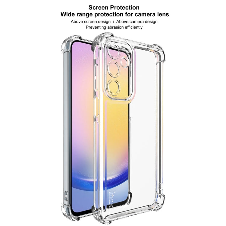 For Samsung Galaxy A16 4G /  5G IMAK UX-4 Series Four-corner Shockproof Phone Case(Transparent)
