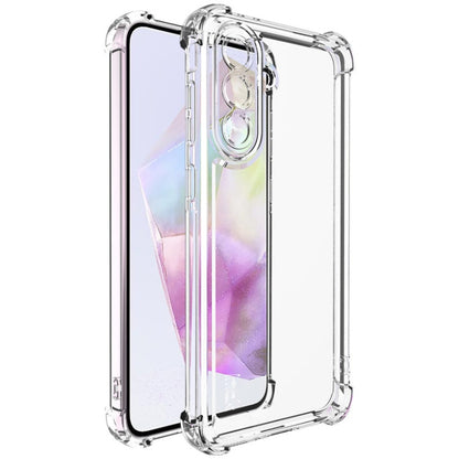 Pour Samsung Galaxy A36 5G Étui de téléphone antichoc à quatre coins de la série IMAK UX-4 (transparent)