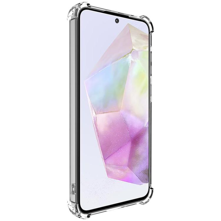 For Samsung Galaxy A55 5G IMAK UX-4 Series Four-corner Shockproof Phone Case(Transparent)