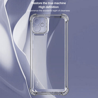For Samsung Galaxy F04 4G IMAK UX-4 Series Four-corner Shockproof Phone Case(Transparent)