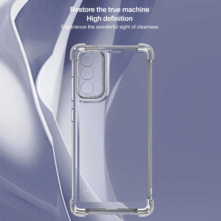 For Samsung Galaxy S20 FE 4G IMAK UX-4 Series Four-corner Shockproof Phone Case(Transparent)